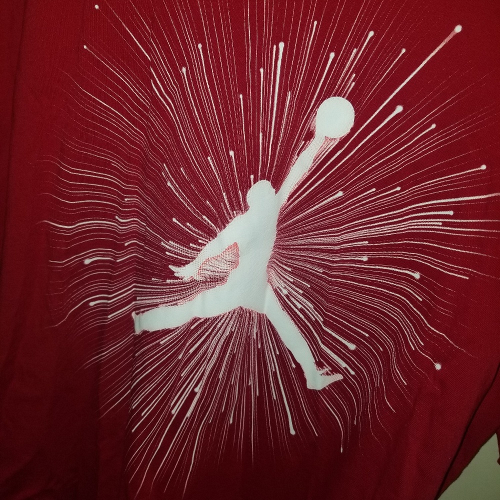 Jordan Red Shirt